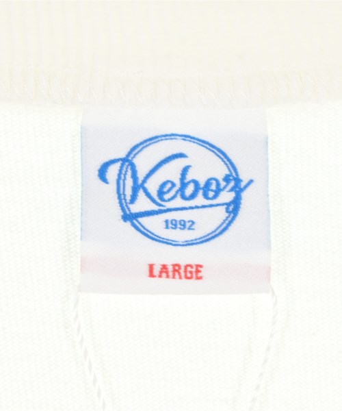 KEBOZ（ケボズ）Tシャツ・カットソー 白 サイズ:L メンズ/2200731307302