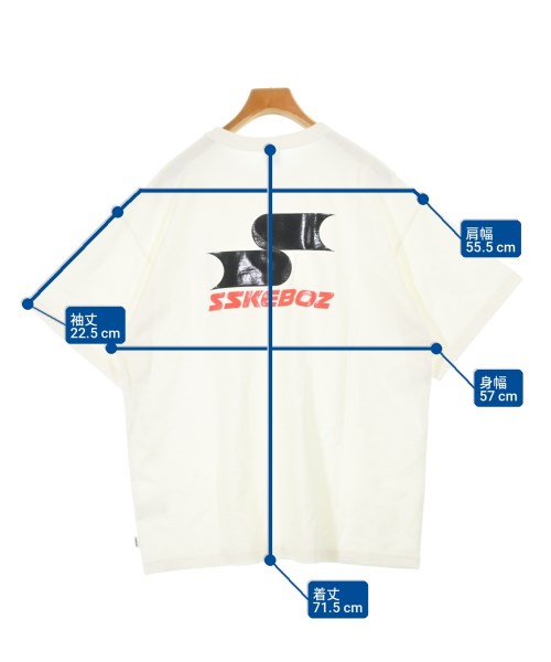 KEBOZ（ケボズ）Tシャツ・カットソー 白 サイズ:L メンズ/2200731307302