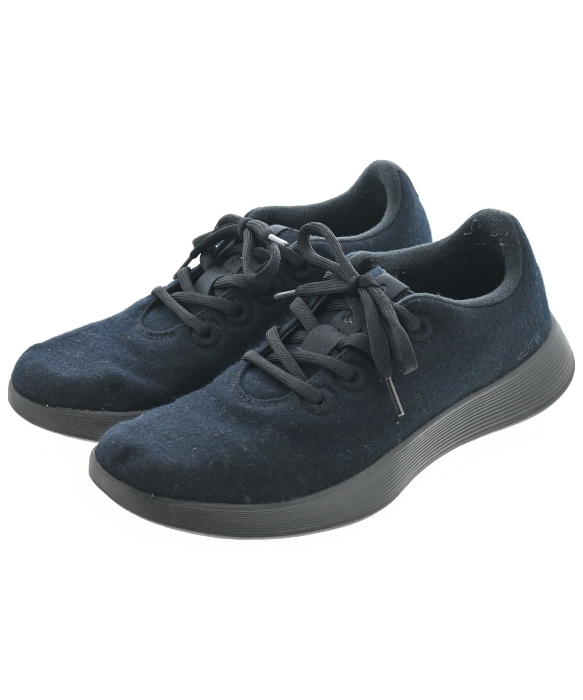 allbirds（オールバーズ）スニーカー 黒 サイズ:UK8(26.5cm位) メンズ