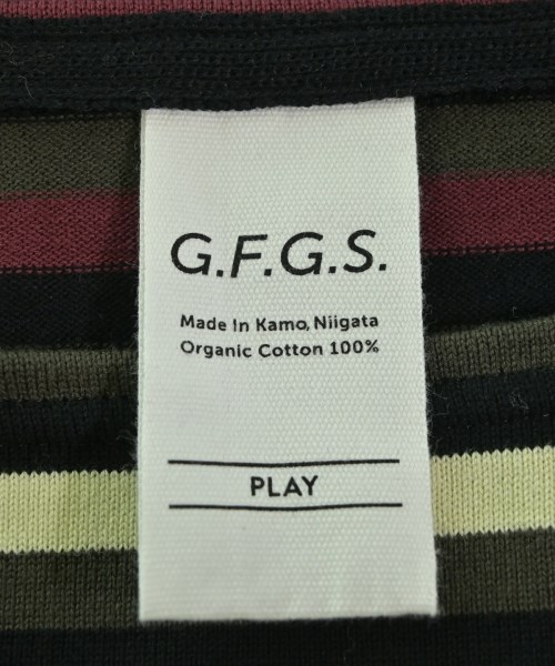 G.F.G.S.（ジーエフジーエス）Tシャツ・カットソー 黒 サイズ:F レディース/2200637087124