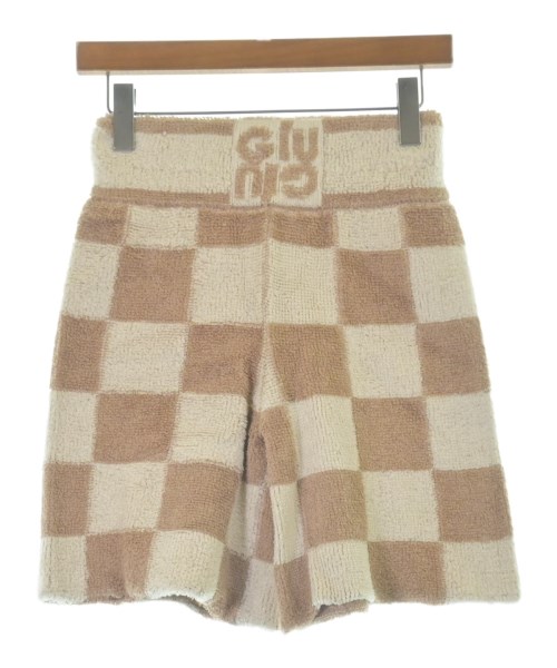 GIUGIU(ジュウジュウ)ショートパンツ ベージュ サイズ:S/2200631191520