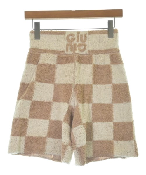 GIUGIU(ジュウジュウ)ショートパンツ ベージュ サイズ:S/2200631191544