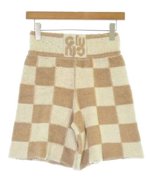 GIUGIU(ジュウジュウ)ショートパンツ ベージュ サイズ:S/2200631194996