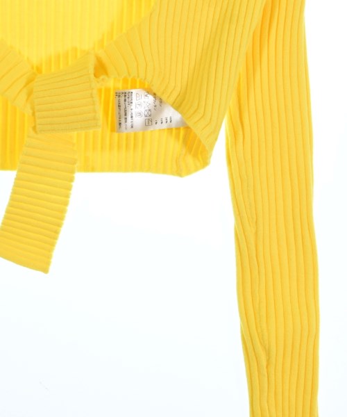 GIUGIU（ジュウジュウ）カーディガン 黄 サイズ:S レディース/2200631208198