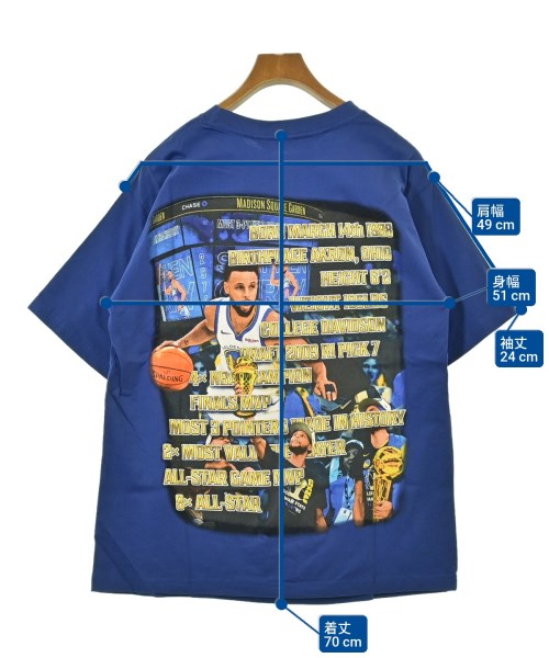 MARINO MORWOOD（マリノモアウッド）Tシャツ・カットソー 青 サイズ:M メンズ/2200641800092