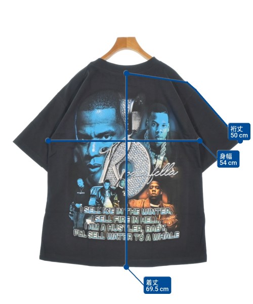 MARINO MORWOOD（マリノモアウッド）Tシャツ・カットソー 黒 サイズ:M メンズ/2200665656682