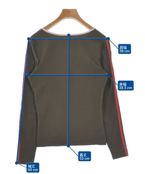 Paloma Wool（パロマウール）Tシャツ・カットソー 茶 サイズ:M レディース/2200644949064