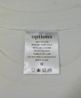 OPTIONS（オプションズ）Tシャツ・カットソー 白 サイズ:M メンズ/2200625600021