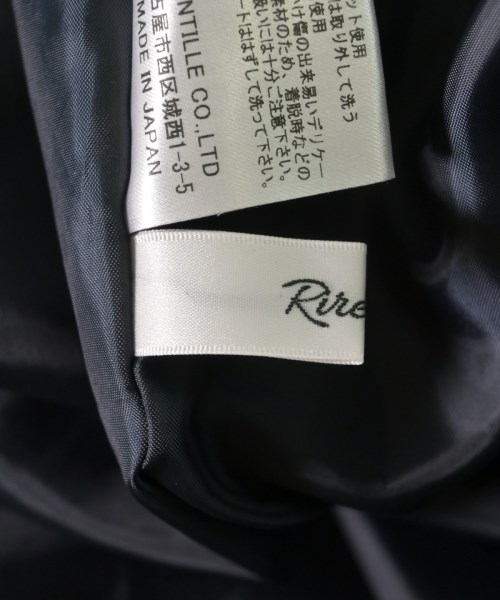 Rire Fete（リルフェテ）ワンピース 紺 サイズ:9(M位) レディース/2200645467017