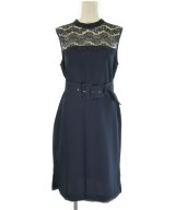 Rire Fete（リルフェテ）ワンピース 紺 サイズ:9(M位) レディース/2200645467017