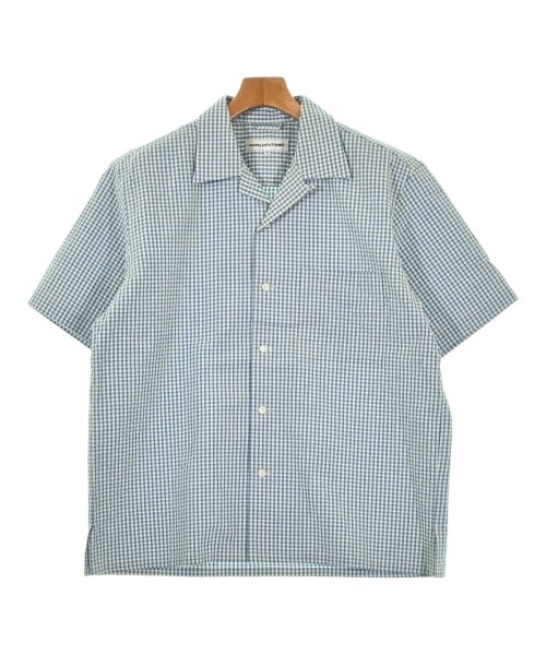 usually just a T-SHIRT(ユージュアリージャストアティーシャツ)カジュアルシャツ 青 サイズ:M/2200680405043