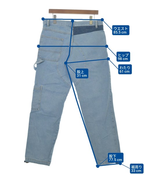 GR-UNIFORMA（ジーアールユニフォーマ）デニムパンツ 青 サイズ:-(L位) メンズ/2200616036068