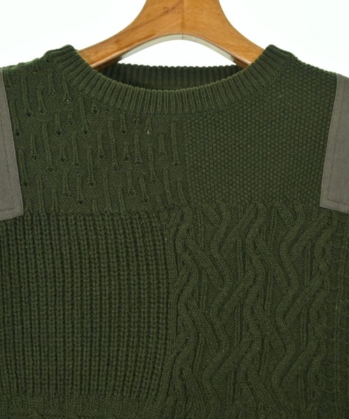 GR-UNIFORMA（ジーアールユニフォーマ）ニット・セーター 緑 サイズ:L メンズ/2200648918028