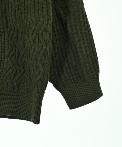 GR-UNIFORMA（ジーアールユニフォーマ）ニット・セーター 緑 サイズ:L メンズ/2200648918028