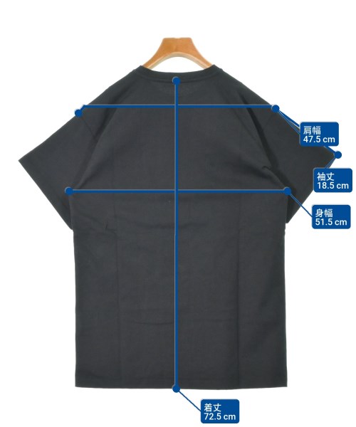 GR-UNIFORMA（ジーアールユニフォーマ）Tシャツ・カットソー 黒 サイズ:S メンズ/2200665656736