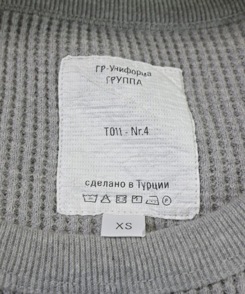 GR-UNIFORMA（ジーアールユニフォーマ）タンクトップ グレー サイズ:XS メンズ/2200665656743