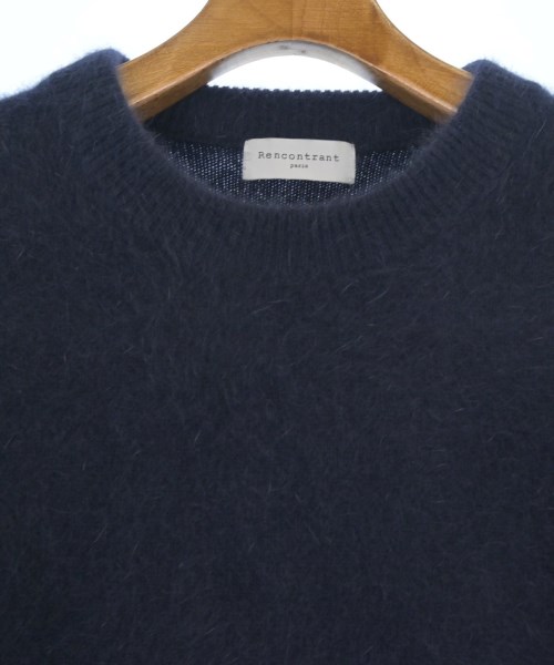 RENCONTRANT（レンコントラント）ニット・セーター 紺 サイズ:XS メンズ/2200637238038