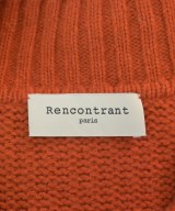 RENCONTRANT（レンコントラント）ニット・セーター オレンジ サイズ:M メンズ/2200687417063