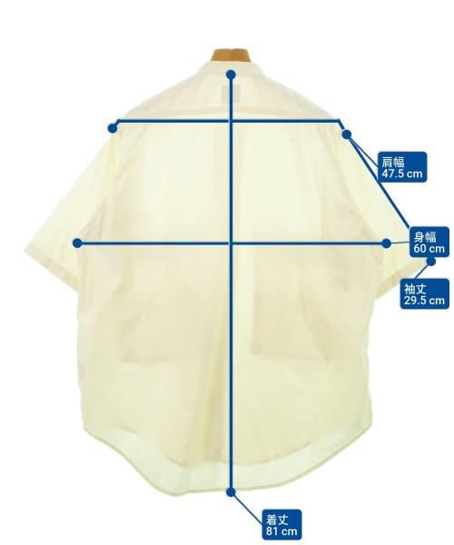 GLR Standard（グリーンレーベルリラクシングスタンダード）カジュアルシャツ 白 サイズ:M メンズ/2200618567089