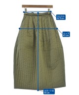 y/m（イム）ロング・マキシ丈スカート カーキ サイズ:36(S位) レディース/2200645196047