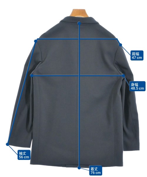 y/m（イム）テーラードジャケット 紺 サイズ:36(S位) レディース/2200656533015