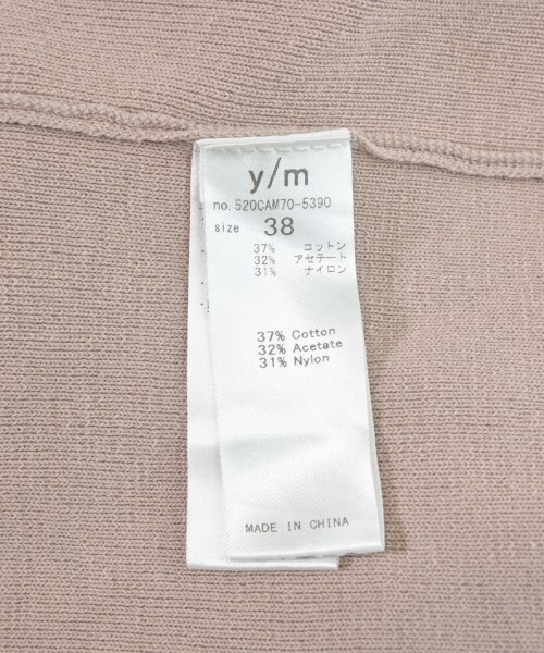 y/m（イム）ニット・セーター ベージュ サイズ:38(M位) レディース/2200689359033
