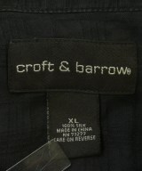 CROFT&BARROW（クロフトアンドバロー）カジュアルシャツ 黒 サイズ:XL メンズ/2200701442088