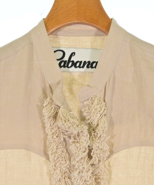 Cabana（カバナ）シャツワンピース ベージュ サイズ:36(S位) レディース/2200644571821