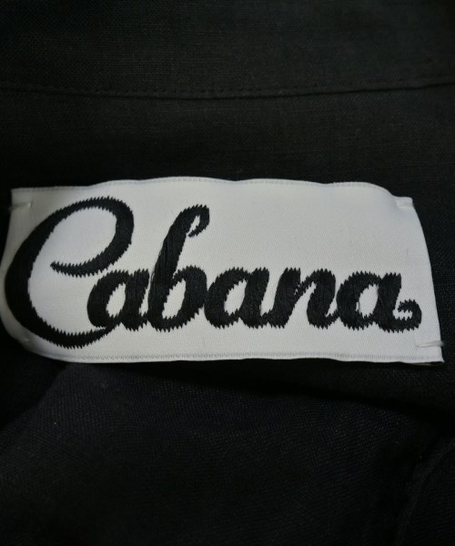 Cabana（カバナ）シャツワンピース 黒 サイズ:36(S位) レディース/2200644571852