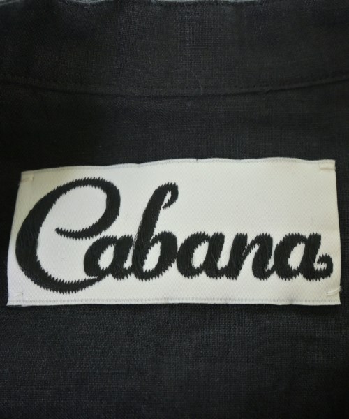 Cabana（カバナ）シャツワンピース 黒 サイズ:36(S位) レディース/2200644615174
