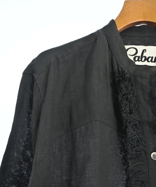 Cabana（カバナ）シャツワンピース 黒 サイズ:36(S位) レディース/2200644737838