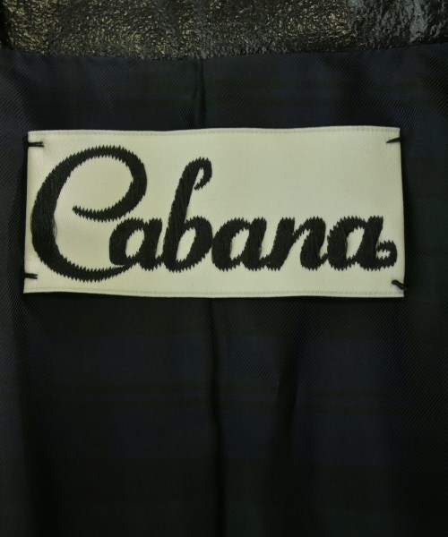 Cabana（カバナ）カジュアルジャケット 黒 サイズ:36(S位) レディース/2200708396025
