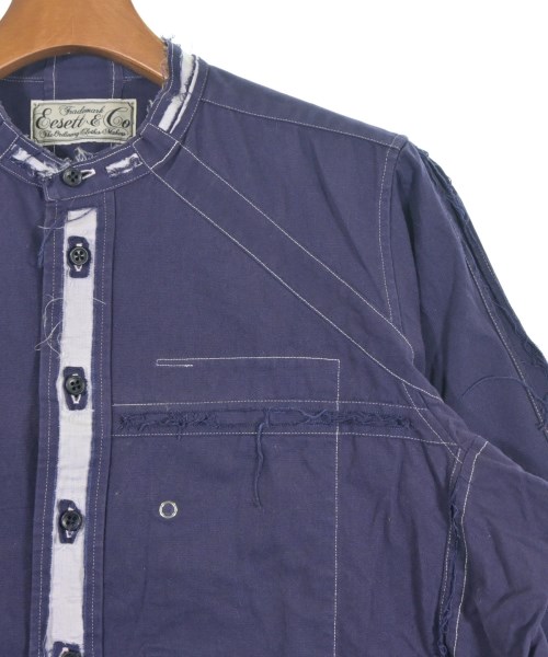 EESETT&Co（イーセットアンドコー）カジュアルシャツ 紫 サイズ:L メンズ/2200629813120