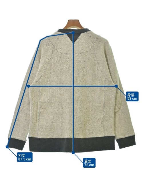 EESETT&Co（イーセットアンドコー）スウェット ベージュ サイズ:36(L位) メンズ/2200629813137