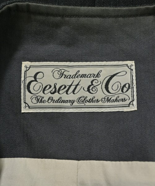 EESETT&Co（イーセットアンドコー）カジュアルシャツ 黒 サイズ:36(S位) メンズ/2200660427072