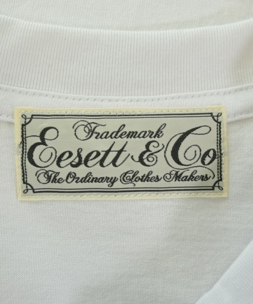 EESETT&Co（イーセットアンドコー）Tシャツ・カットソー 白 サイズ:M メンズ/2200681405516