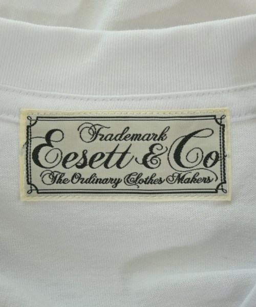 EESETT&Co（イーセットアンドコー）Tシャツ・カットソー 白 サイズ:M メンズ/2200681405523