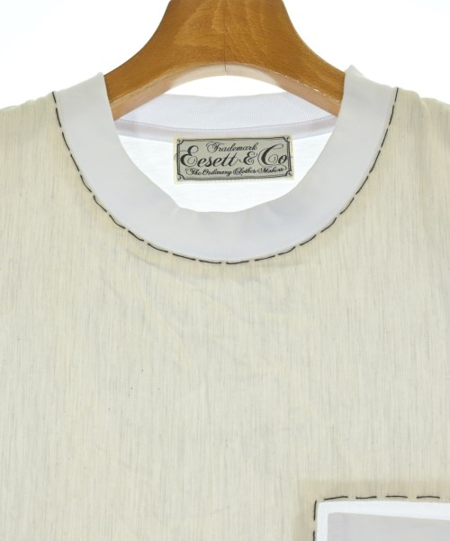 EESETT&Co（イーセットアンドコー）Tシャツ・カットソー 白 サイズ:M メンズ/2200681405523