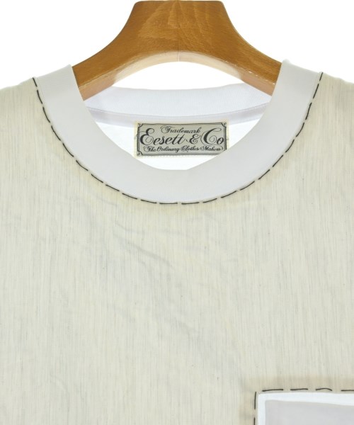 EESETT&Co（イーセットアンドコー）Tシャツ・カットソー 白 サイズ:M メンズ/2200681405530