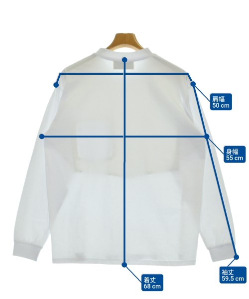 EESETT&Co（イーセットアンドコー）Tシャツ・カットソー 白 サイズ:M メンズ/2200681405530