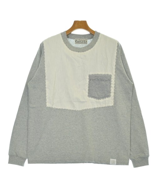 EESETT&Co(イーセットアンドコー)Tシャツ・カットソー グレー サイズ:46(M位)/2200681405547