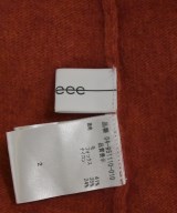 srieee（シュリ）カーディガン 赤 サイズ:2(M位) レディース/2200626061012