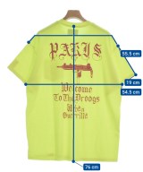 BlackWeirdos（ブラックウィドー）Tシャツ・カットソー 黄 サイズ:XL メンズ/2200479261034