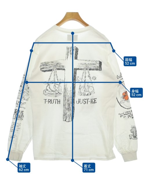 BlackWeirdos（ブラックウィドー）Tシャツ・カットソー 白 サイズ:-(L位) メンズ/2200619630065