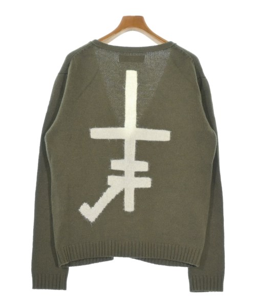 BlackWeirdos（ブラックウィドー）カーディガン カーキ サイズ:L メンズ/2200652614039