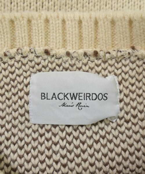 BlackWeirdos（ブラックウィドー）ニット・セーター ベージュ サイズ:M メンズ/2200710985095