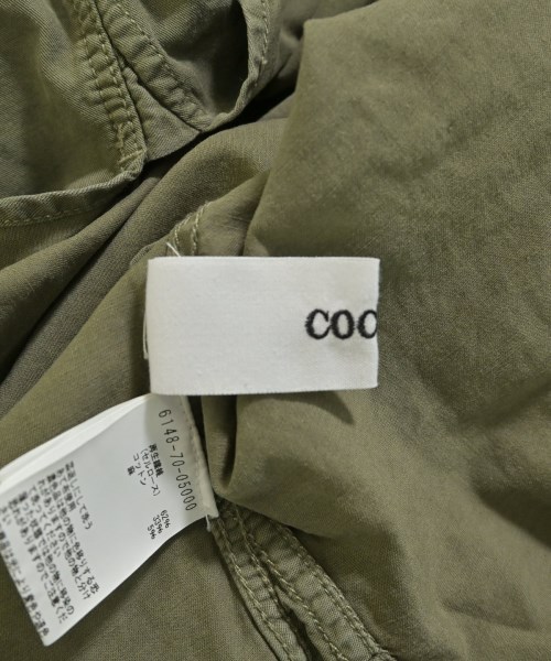 COCUCA（コキュカ）カジュアルシャツ カーキ サイズ:F レディース/2200630074046