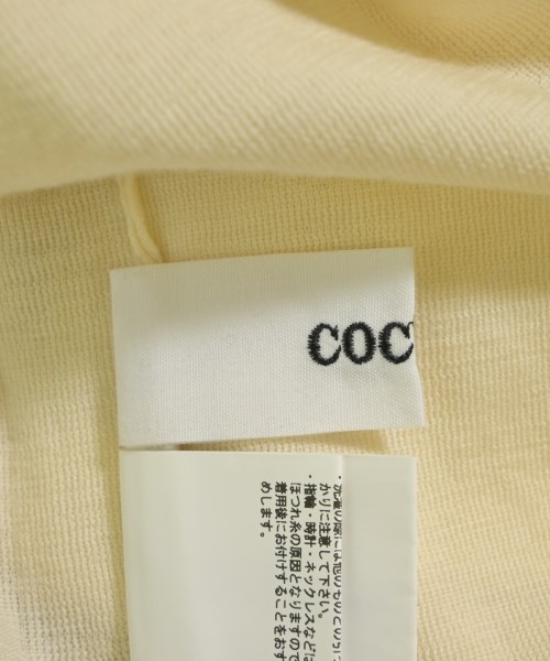 COCUCA（コキュカ）ニット・セーター 黄 サイズ:-(S位) レディース/2200602874025
