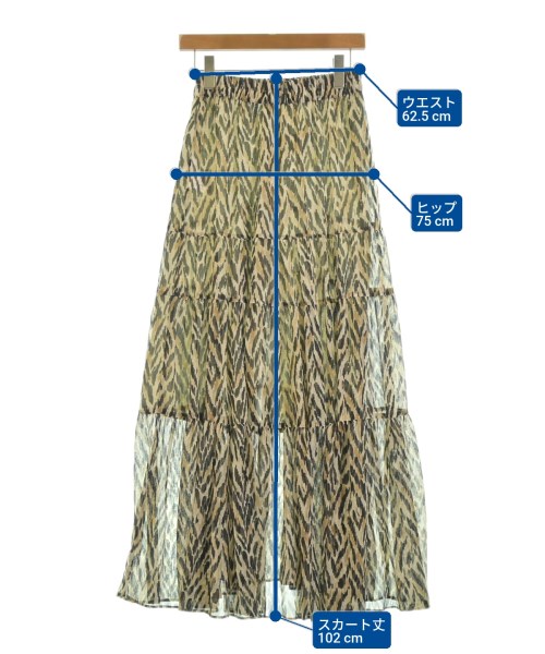 COCUCA（コキュカ）ロング・マキシ丈スカート ベージュ サイズ:1(S位) レディース/2200602874063