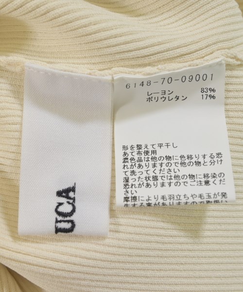 COCUCA（コキュカ）ベスト/ノースリーブ 白 サイズ:-(XS位) レディース/2200701085100